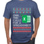 Ohh This Calls For A Spreadsheet Office, Ugly Christmas Sweater Unisex Men's T-Shirt