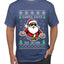 Santa Says 6 7 Meme, Ugly Christmas Sweater Unisex Men's T-Shirt