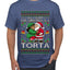 All I Want For Christmas Is A Torta, Ugly Christmas Sweater Unisex Men's T-Shirt