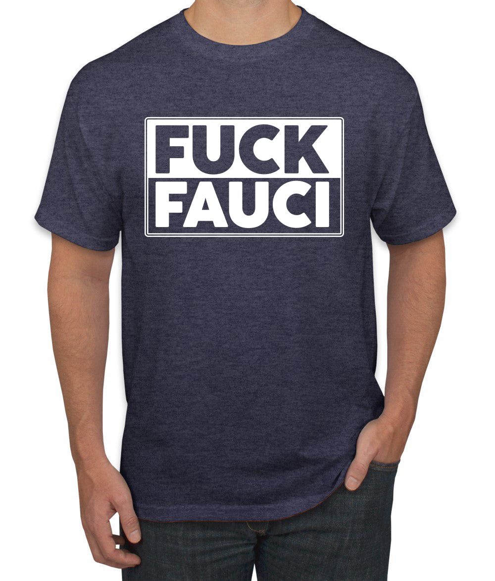 Fauci Funny Mens Tshirts Political Graphic T shirts for Men Political Men's T-Shirt