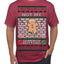 Not My Gumdrop Buttons Funny Classic Movie Quote Ugly Christmas Sweater Men's T-Shirt