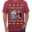 You Just Fold It In Funny Enchilada Moira David TV Sitcom Ugly Christmas Sweater Men's T-Shirt
