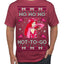 Ho Ho Ho Hot to Go, Viral Midwest Princess Song Dance Pop Star Concert Tour Merch Ugly Christmas Sweater Men's T-Shirt