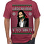 Llega Navidad Y Yo Sin Ti Christmas Is Coming Marco Ugly Christmas Sweater Men's T-Shirt