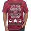 Let the Airing of Grievances Begin Funny TV Sitcom Festivus Ugly Christmas Sweater Men's T-Shirt