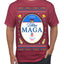Ultra MAGA Superior Agenda Trump 2024 Funny Beer Logo Ugly Christmas Sweater Men's T-Shirt