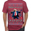 Maga La La La Funny Donald Trump Christmas Carol Song Ugly Christmas Sweater Men's T-Shirt
