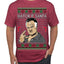 Watch It Santa Funny Paulie Italian Mafia TV Show Ugly Christmas Sweater Men's T-Shirt
