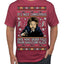It's Not Christmas Until Hans Gruber Falls From Nakatomi Plaza Color Ugly Christmas Sweater Men's T-Shirt