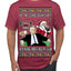 Put the Cookies Down Make America Healthy Again RFK Ugly Christmas Sweater Men's T-Shirt