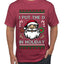 I Put The D In Holiday, Ugly Christmas Sweater Unisex Men's T-Shirt