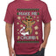 Make Me Crumb, Ugly Christmas Sweater Unisex Men's T-Shirt
