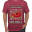I Like To Jingle Her Bells, Ugly Christmas Sweater Unisex Men's T-Shirt