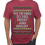 I'm Trying To Feel Merry And Bright, Ugly Christmas Sweater Unisex Men's T-Shirt