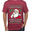 I'm Into Fitness Cookie In My Mouth Santa, Ugly Christmas Sweater Unisex Men's T-Shirt