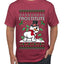 Frostitute, Ugly Christmas Sweater Unisex Men's T-Shirt