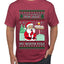 Ask Your Mom About My North Pole Naughty Santa, Ugly Christmas Sweater Unisex Men's T-Shirt