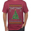 Deck The Halls With Guns & Ammo Fa La La La La, Ugly Christmas Sweater Unisex Men's T-Shirt