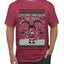 Goopin' Through The Snow Gamer Santa, Ugly Christmas Sweater Unisex Men's T-Shirt
