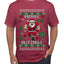 Merry Blitzmas, Football Christmas Sweater Design, Ugly Christmas Sweater Unisex Men's T-Shirt