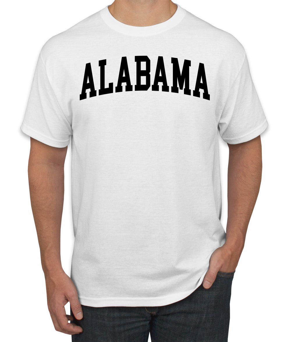State of Alabama College Style Fashion Men's T-Shirt