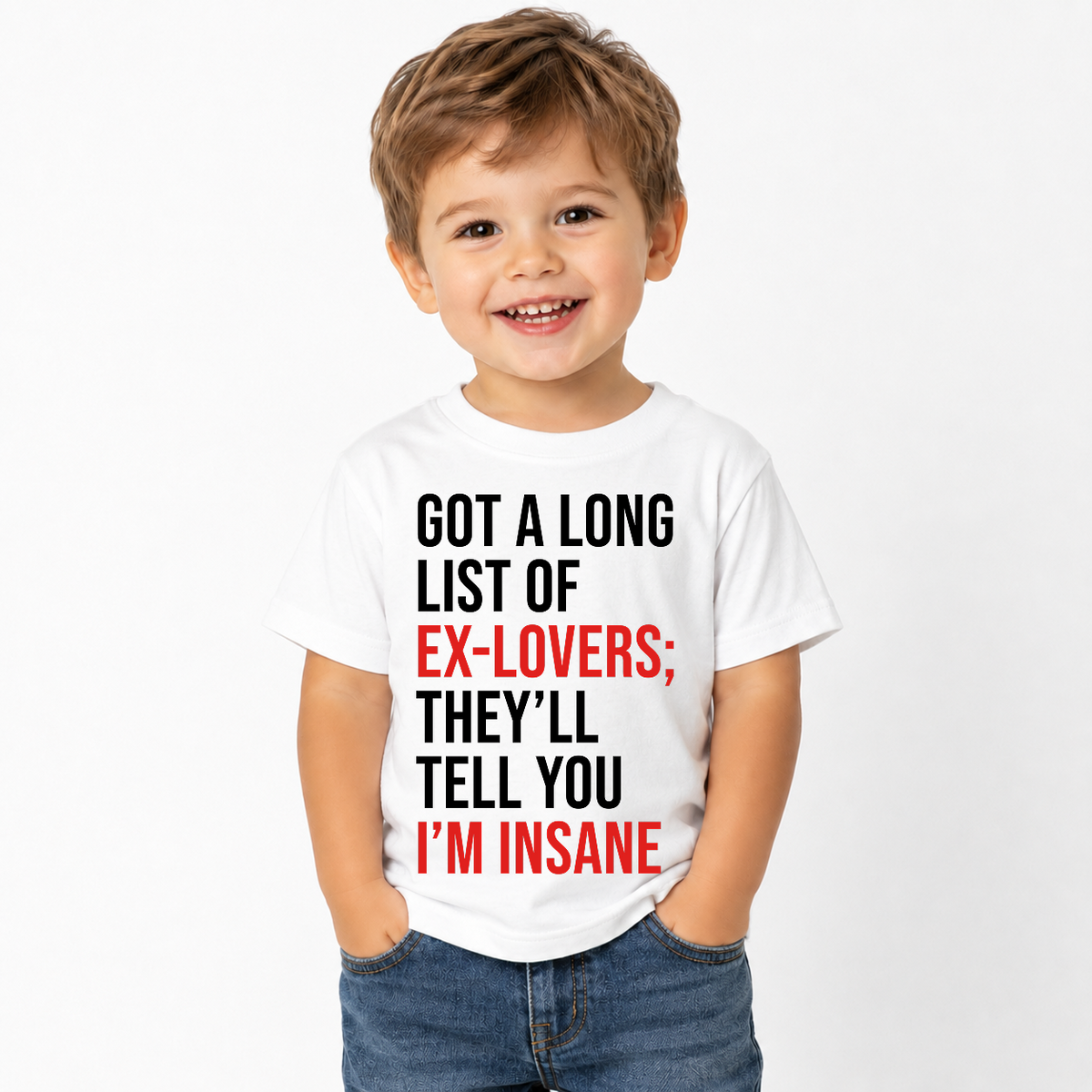 A Lot Going On at The Moment Pop Culture Toddler Crew Graphic T-Shirt