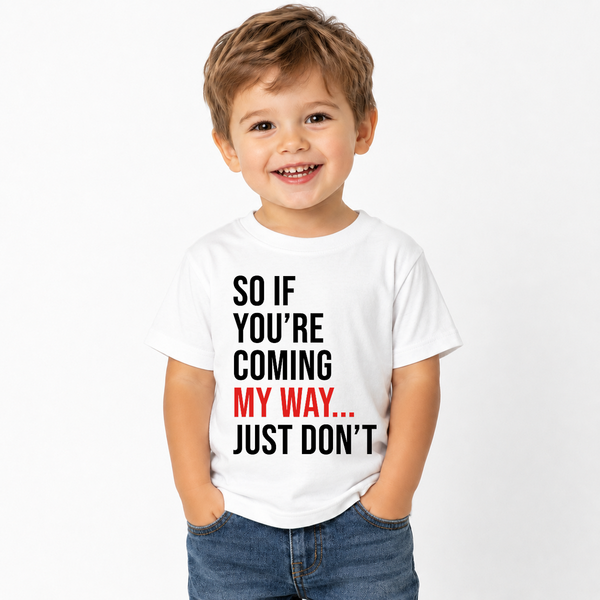 A Lot Going On at The Moment Pop Culture Toddler Crew Graphic T-Shirt