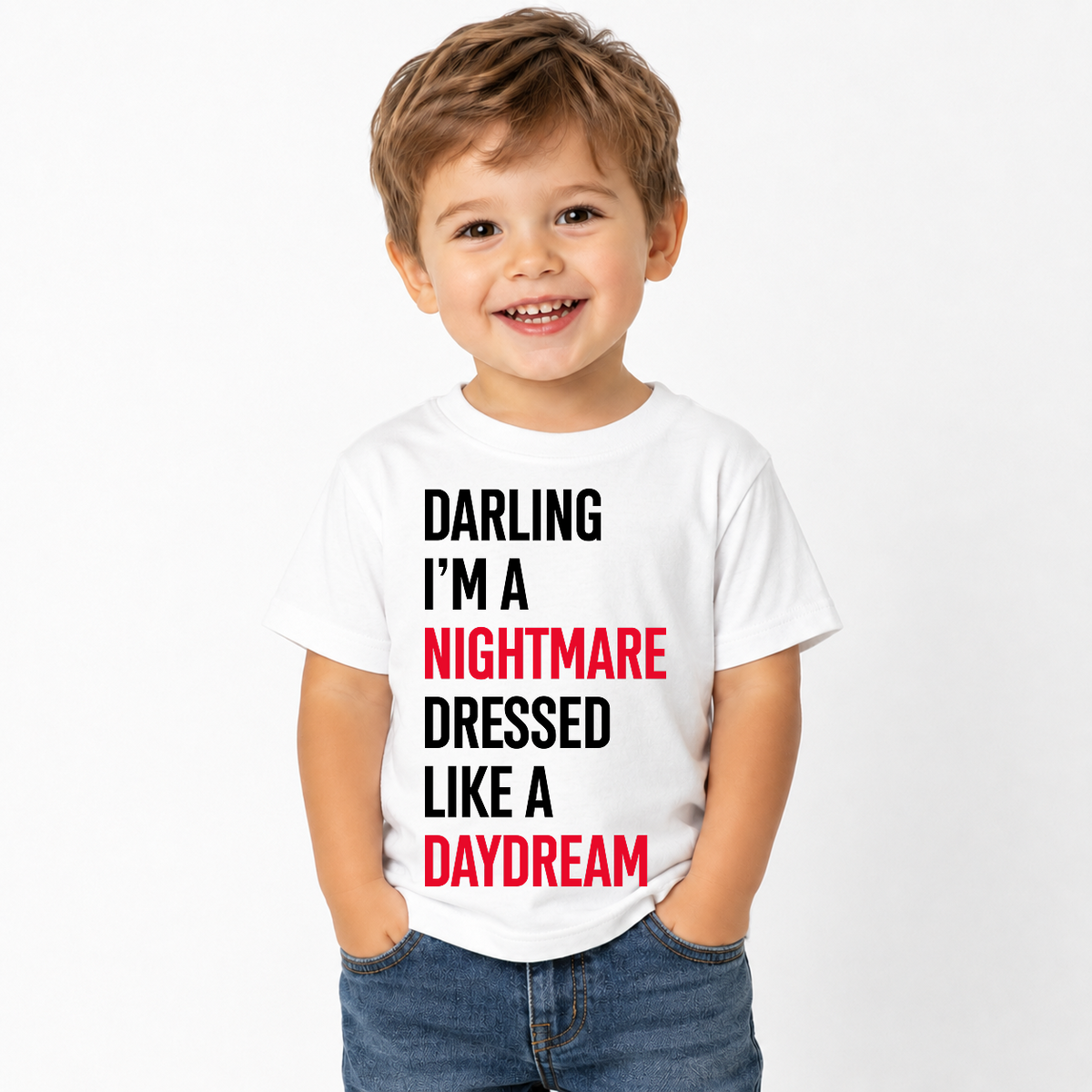 A Lot Going On at The Moment Pop Culture Toddler Crew Graphic T-Shirt