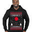 Merry Swishmas Basketball Sports Ugly Christmas Sweater Premium Graphic Hoodie Sweatshirt