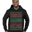 Christmas Calories Don't Count Funny Family Holidays Ugly Christmas Sweater Premium Graphic Hoodie Sweatshirt