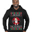 Jesus the Ultimate Deadlifter Funny Ugly Christmas Sweater Premium Graphic Hoodie Sweatshirt