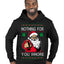 Nothing For You Whore Funny Vulgar Santa Claus Ugly Christmas Sweater Premium Graphic Hoodie Sweatshirt