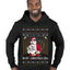 Santa Claus In My Christmas Era Xmas Ugly Christmas Sweater Premium Graphic Hoodie Sweatshirt