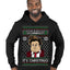 Ho Ho Holy Schnikes Funny 90s Classic Tommy Boy Movie Ugly Christmas Sweater Premium Graphic Hoodie Sweatshirt