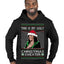 This Is My Ugly Sweater Funny Santa Kamala Harris Ugly Christmas Sweater Premium Graphic Hoodie Sweatshirt