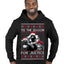 Tis the Season For Justice Harambe Peanut Fred Raccoon Ugly Christmas Sweater Premium Graphic Hoodie Sweatshirt