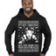 It's Not Christmas Until Hans Gruber Falls From Nakatomi Plaza White Ugly Christmas Sweater Premium Graphic Hoodie Sweatshirt