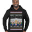 Merry Christmas and a MAGA New Year 2025 Ugly Christmas Sweater Premium Graphic Hoodie Sweatshirt