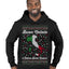 Buon Natale e Felice Anno Nuovo! Merry Christmas and Happy New Year Ugly Christmas Sweater Premium Graphic Hoodie Sweatshirt