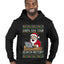 Santa Saw Your Search History, Funny Internet Humor, Ugly Christmas Sweater Premium Graphic Hoodie Sweatshirt