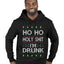 Ho Ho I'm Drunk, Funny Humor Christmas Unisex Sweater, Ugly Christmas Sweater Premium Graphic Hoodie Sweatshirt
