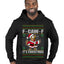F-CAW-F IT'S CHRISTMAS, Ugly Christmas Sweater Premium Graphic Hoodie Sweatshirt