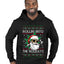 Rollin' Into The Holidays Christmas Sweater, Ugly Christmas Sweater Premium Graphic Hoodie Sweatshirt
