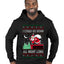 I Could Go Down All Night Long, Ugly Christmas Sweater Premium Graphic Hoodie Sweatshirt