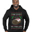 She Loves my Yule Log, Ugly Christmas Sweater Premium Graphic Hoodie Sweatshirt