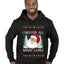 I Deliver All Night Long, Ugly Christmas Sweater Unisex Premium Graphic Hoodie Sweatshirt