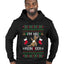 I'm His Reindeer, Ugly Christmas Sweater Unisex Premium Graphic Hoodie Sweatshirt