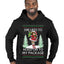 Hold My Package, Ugly Christmas Sweater Unisex Unisex Premium Graphic Hoodie Sweatshirt