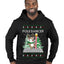 Pole Dancer, Ugly Christmas Sweater Unisex Premium Graphic Hoodie Sweatshirt