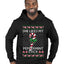 She Likes My Peppermint Stick, Ugly Christmas Sweater Unisex Premium Graphic Hoodie Sweatshirt